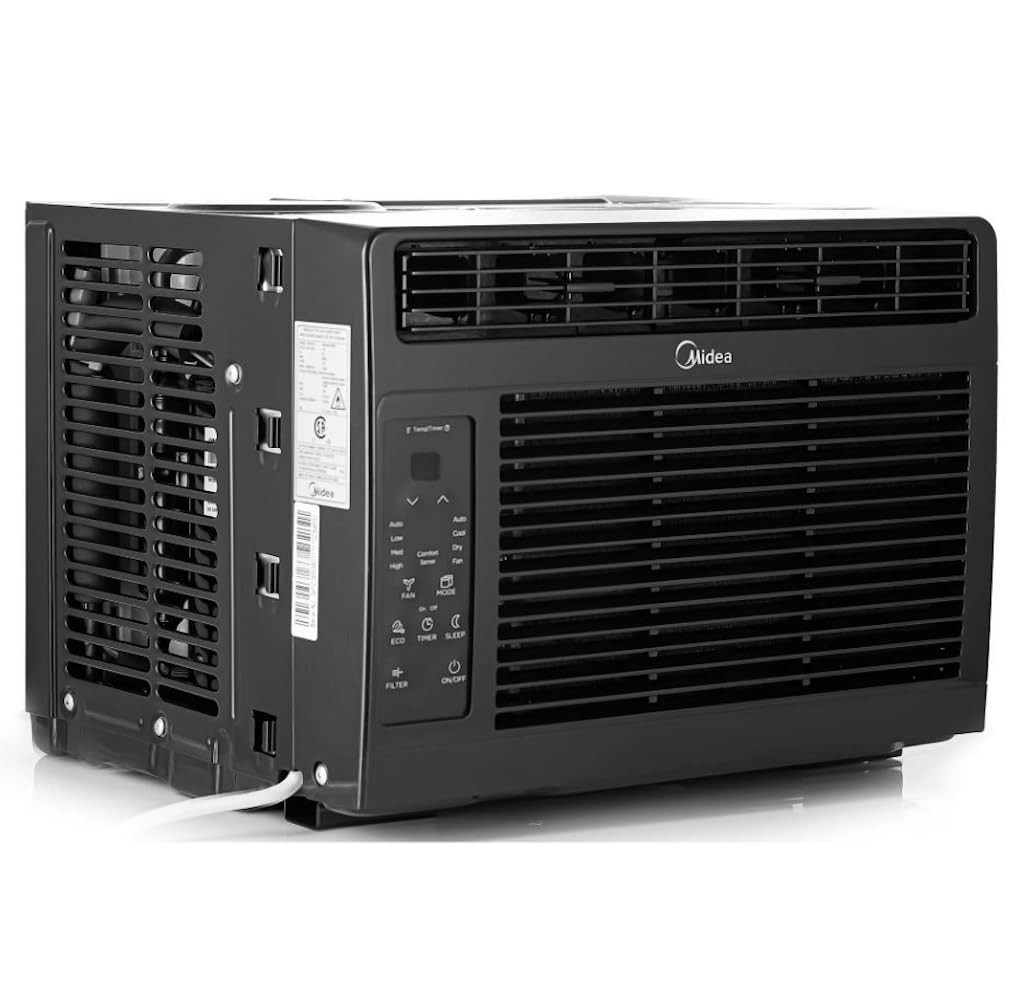 Midea MAW05R1WBL-T 5000 BTU Window Air Conditioner w/ Remote Black