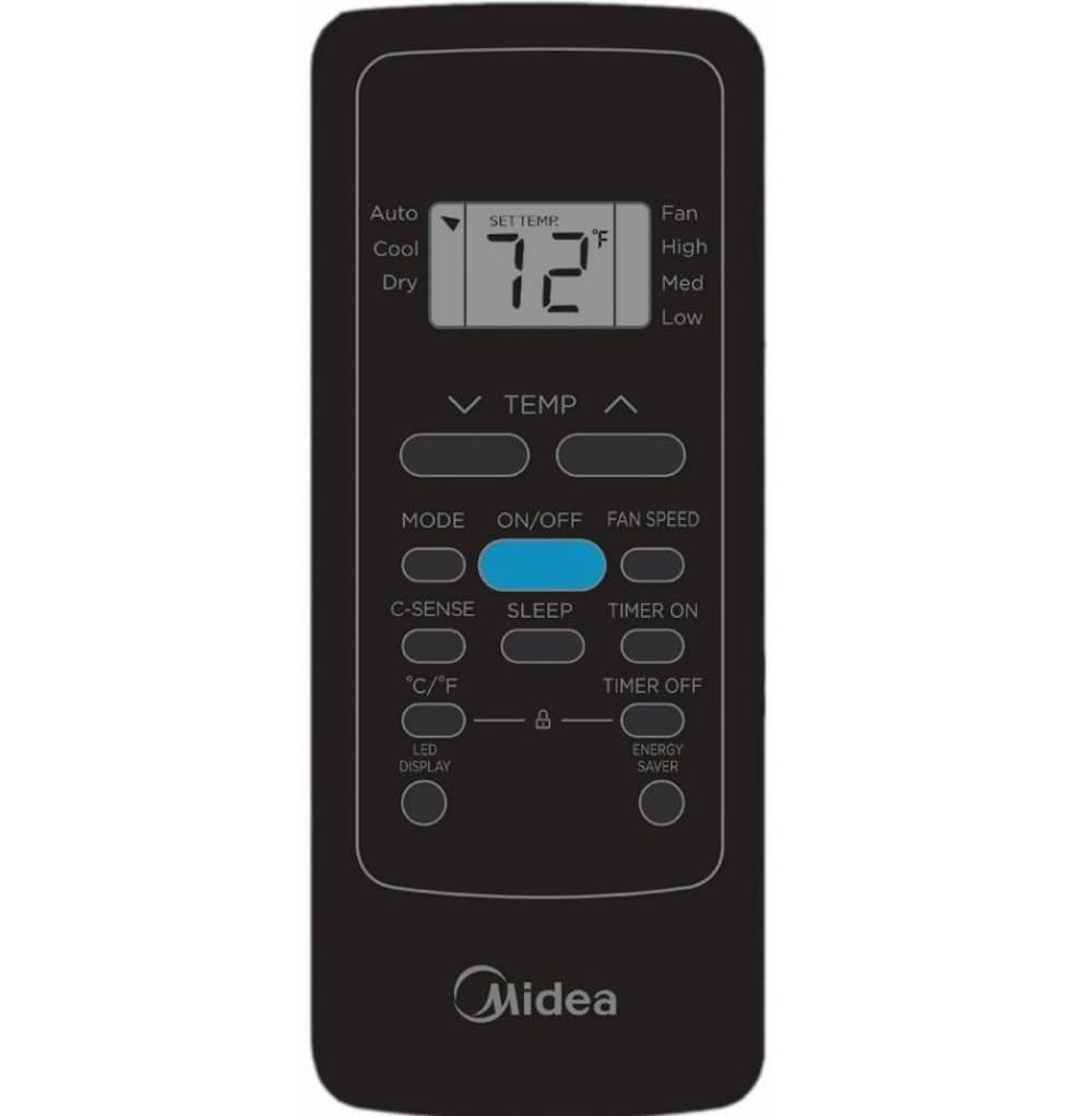Midea MAW05R1WBL-T 5000 BTU Window Air Conditioner w/ Remote Black