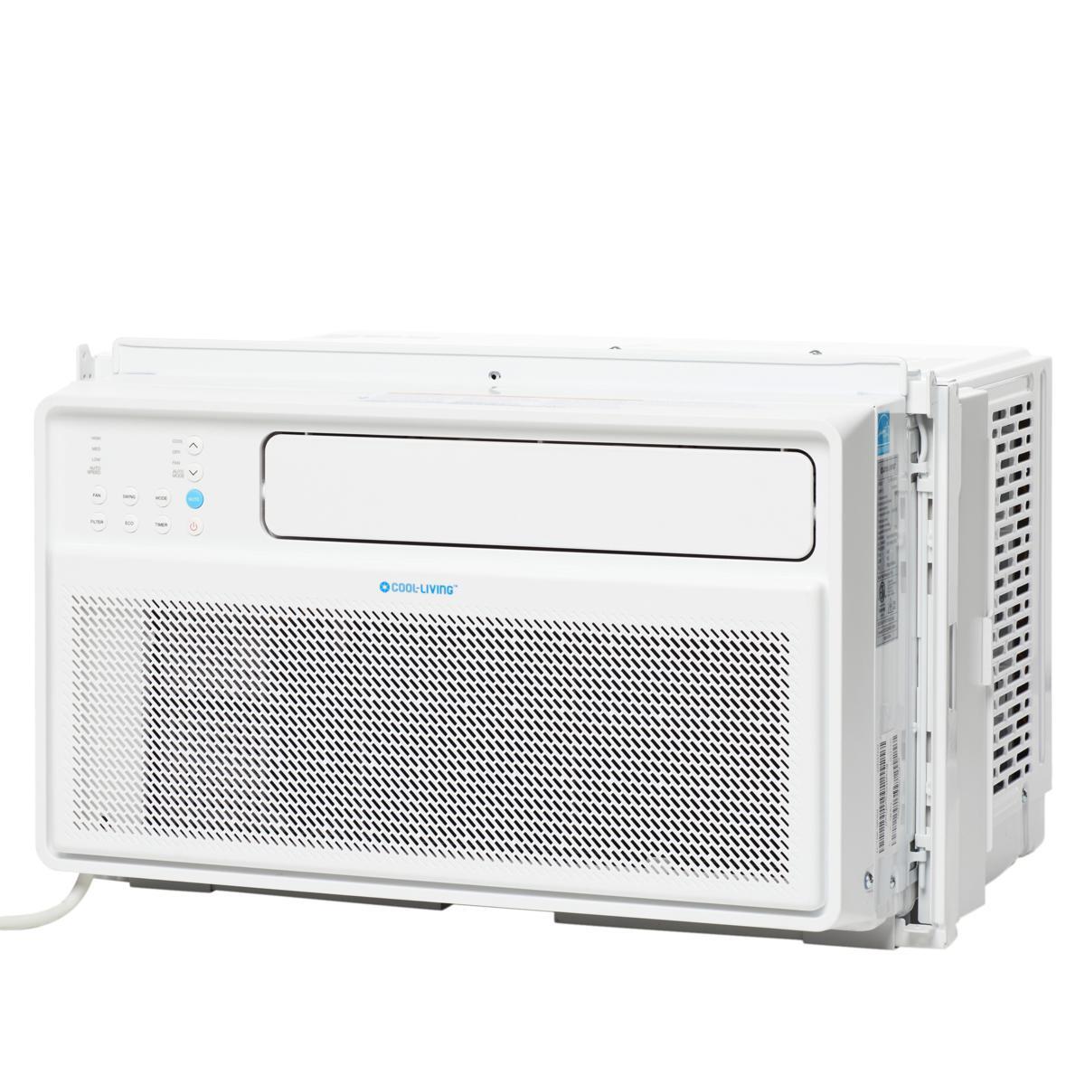 Cool-Living 8,000 BTU Inverter Window Air Conditioner, 42db Ultra Quiet, Digital