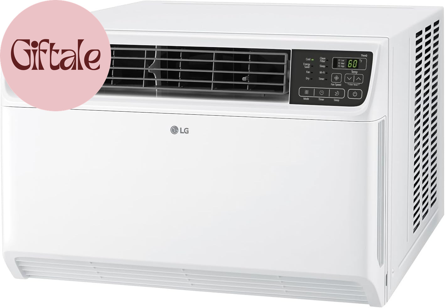14000 BTU Window Air Conditioner Energy Saving Dual Inverter Remote Control Wifi