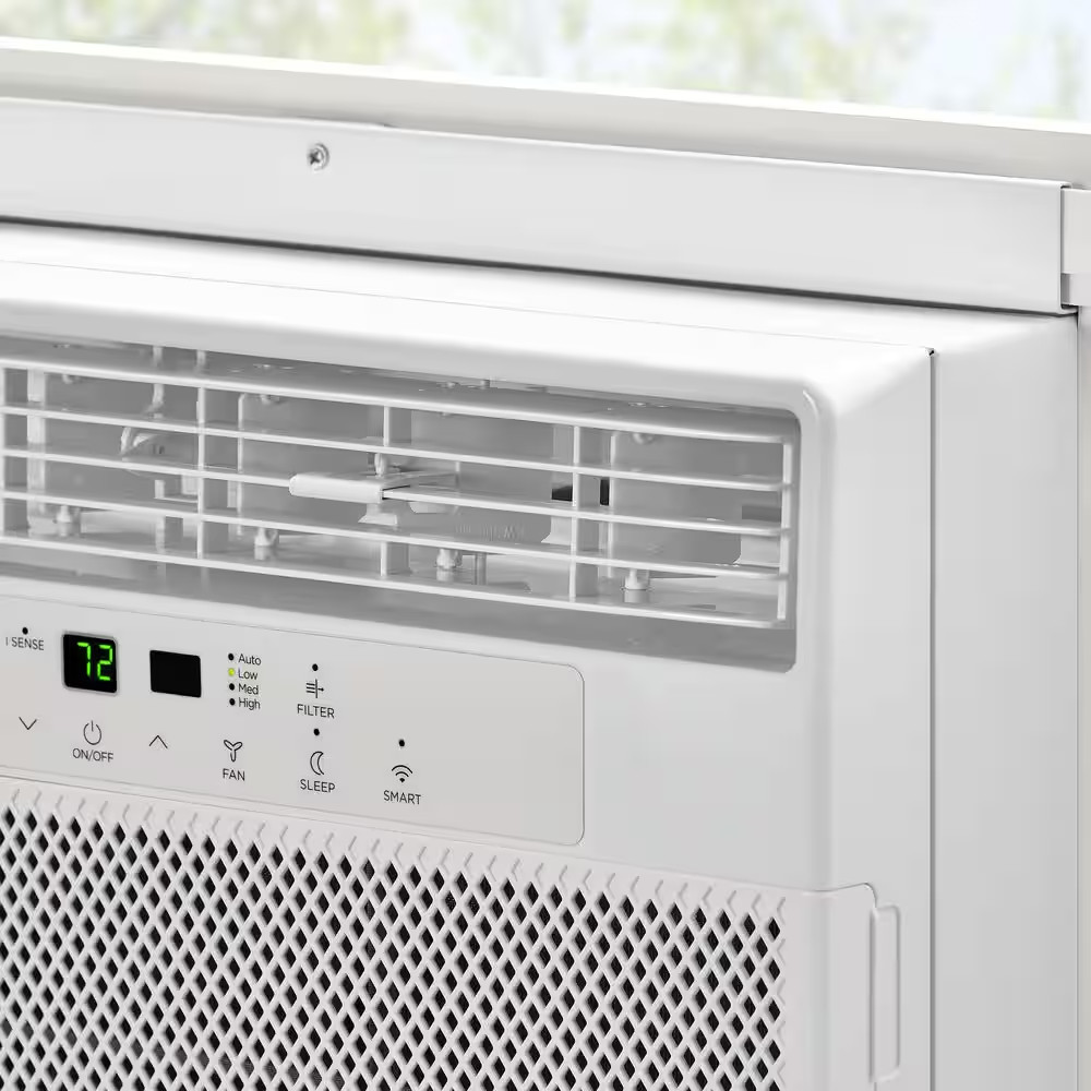 8,000 BTU 115-Volt Window Air Conditioner Cools 350 Sq. Ft. with Dehumidifier in