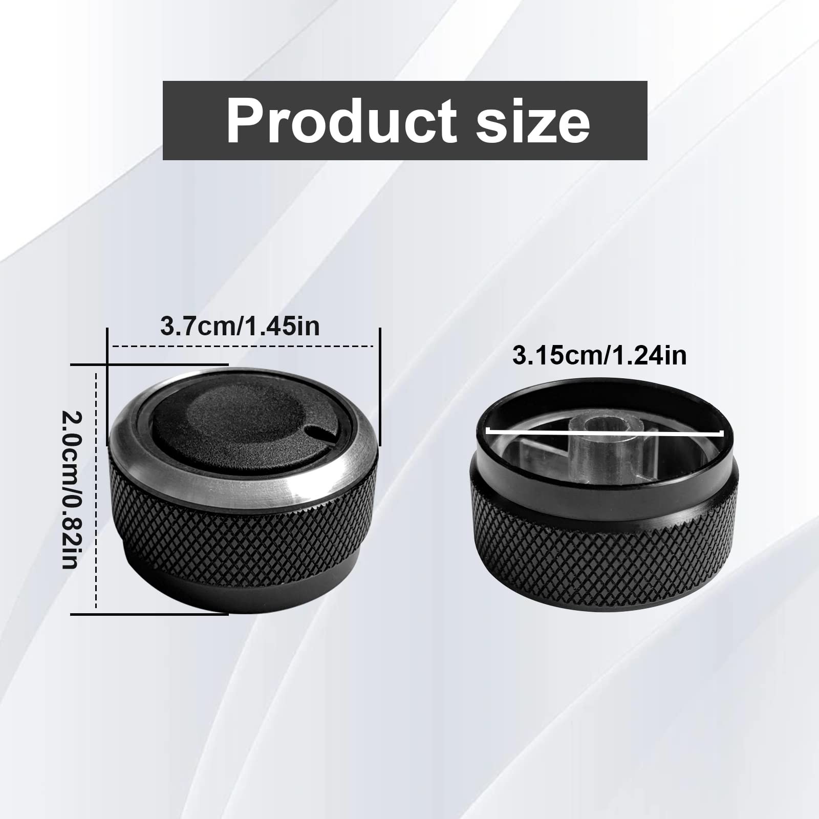 Heater Control Knob for Toyota Tacoma 3 Pack