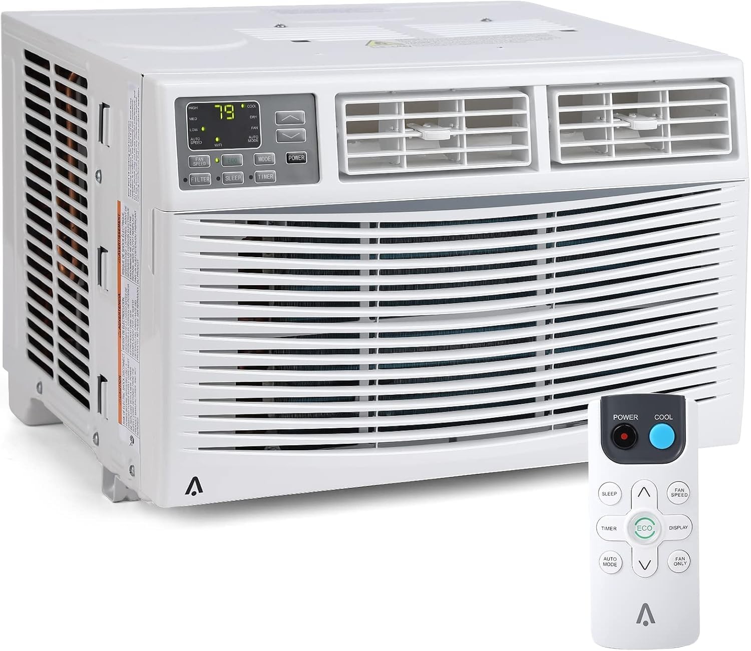 8000 BTU Window Air Conditioner WiFi AC 3 Cooling & Fan Speeds up to 350 Sq. Ft