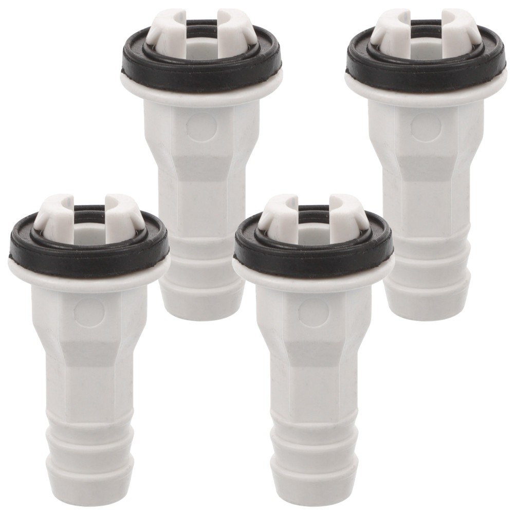 4Pcs Reusable Ac Drain Hose Adapter ABS Heat Resistant Drain Pipe Connector