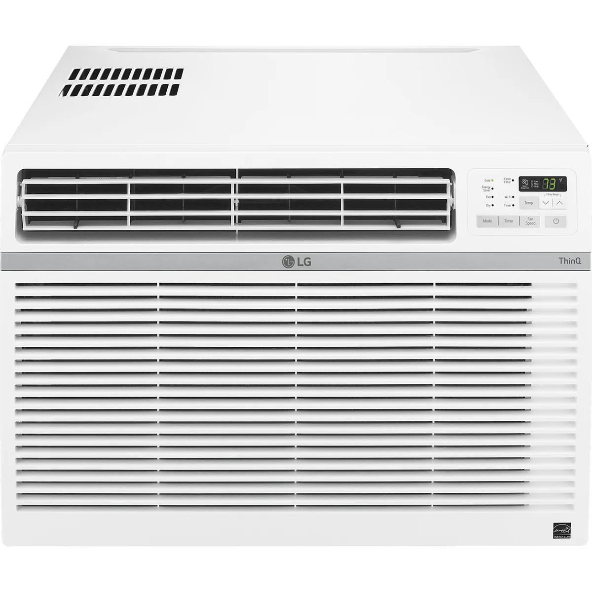LG 18,000 BTU Smart Wi-Fi Enabled Window AC (LW1821ERSM)