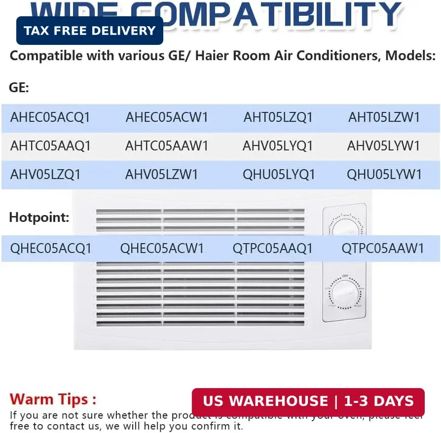 [Upgraded] WJ12X24802 Air Conditioner Knob fit for GE/Haier Room Air Conditioner