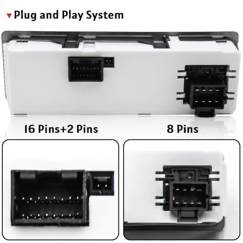 HVAC A/C Heater Climate Control Panel Module Fit for Peterbilt 384 (2008-2015)
