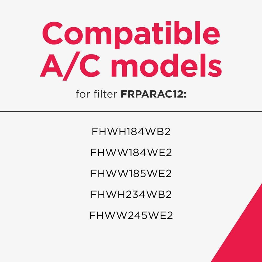 Frigidaire 24000 BTU 230V Inverter Window Air Conditioner Wi-Fi Cools 1400 Sq Ft