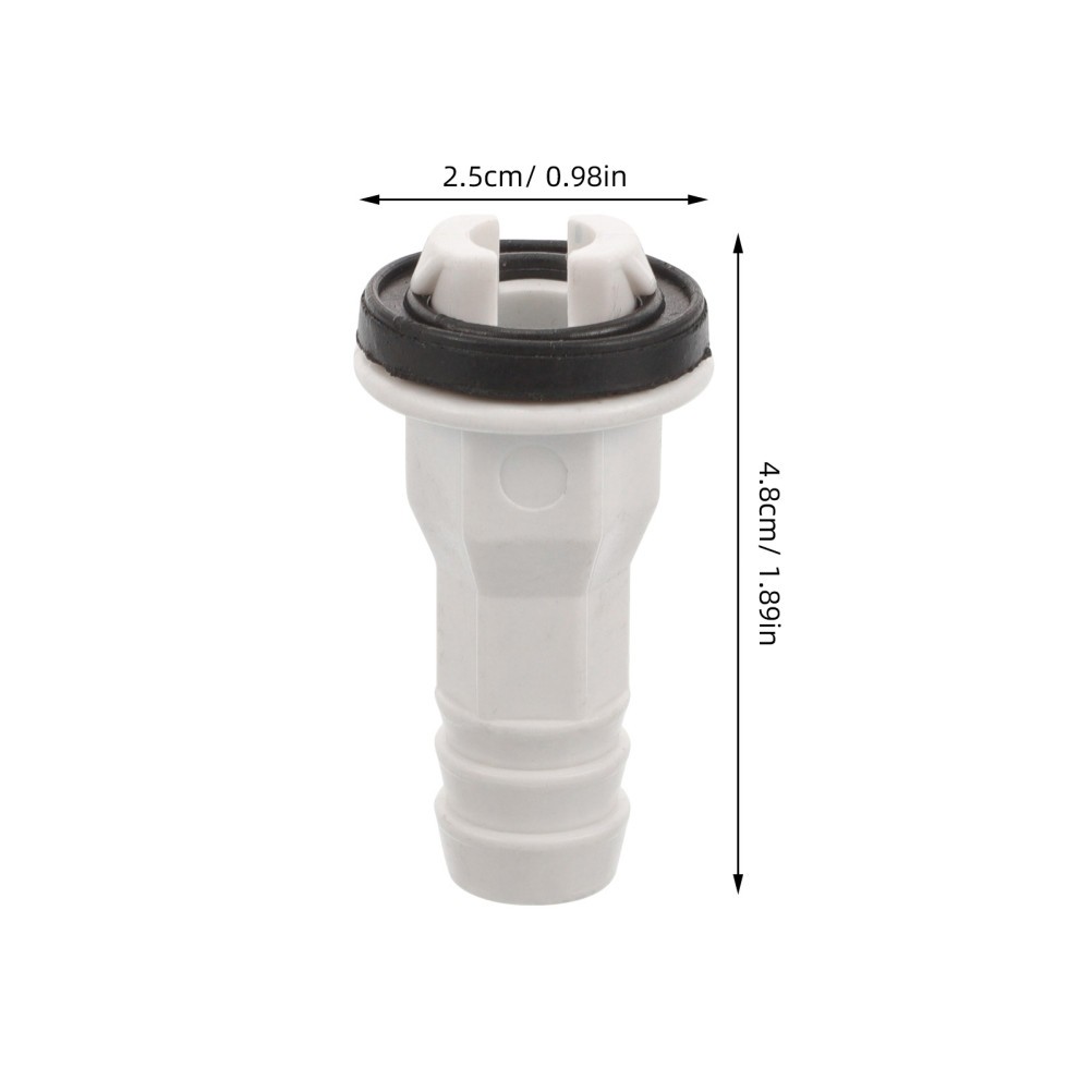 4Pcs Reusable Ac Drain Hose Adapter ABS Heat Resistant Drain Pipe Connector