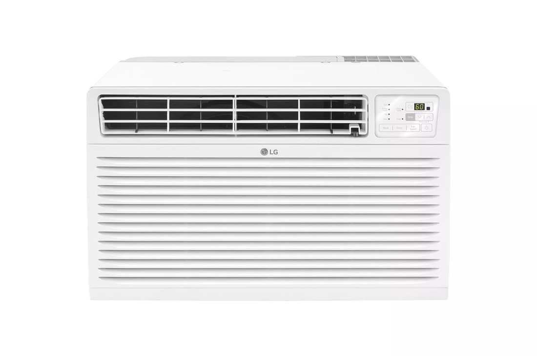 WHITE – LG 11,800 BTU 115V ELECTRONIC THRU THE WALL AC W/REMOTE