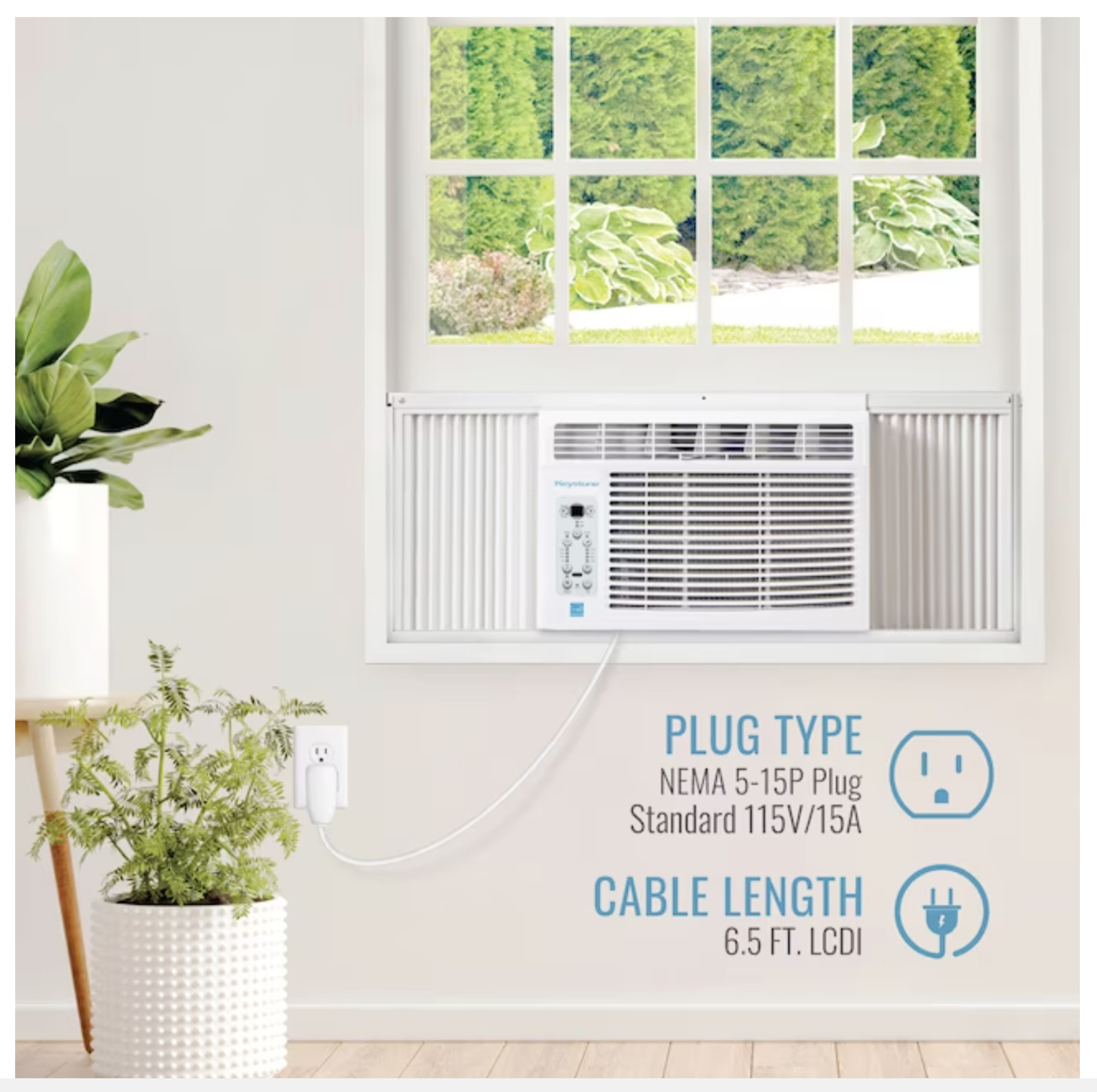 Keystone 550-sq ft Window Air Conditioner
