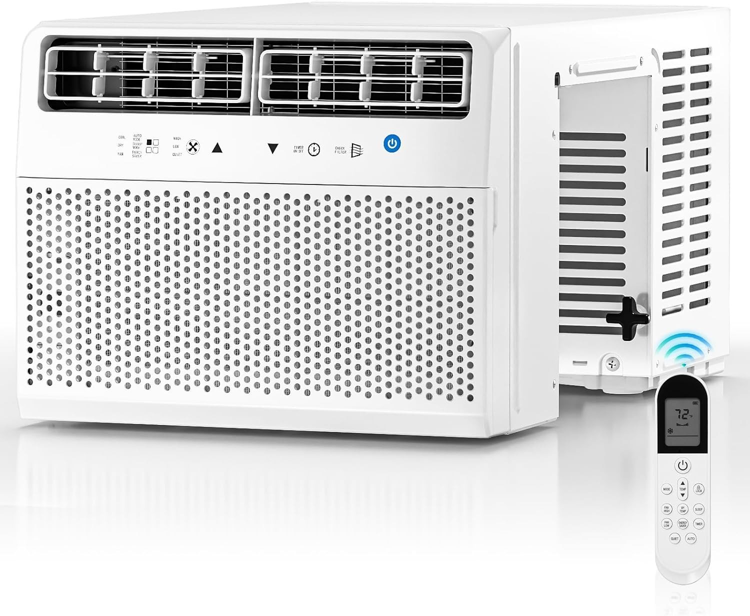 10,000 BTU U-Shaped Window Air Conditioner Cools up to 450 Sq.Ft ,6 Modes Timer