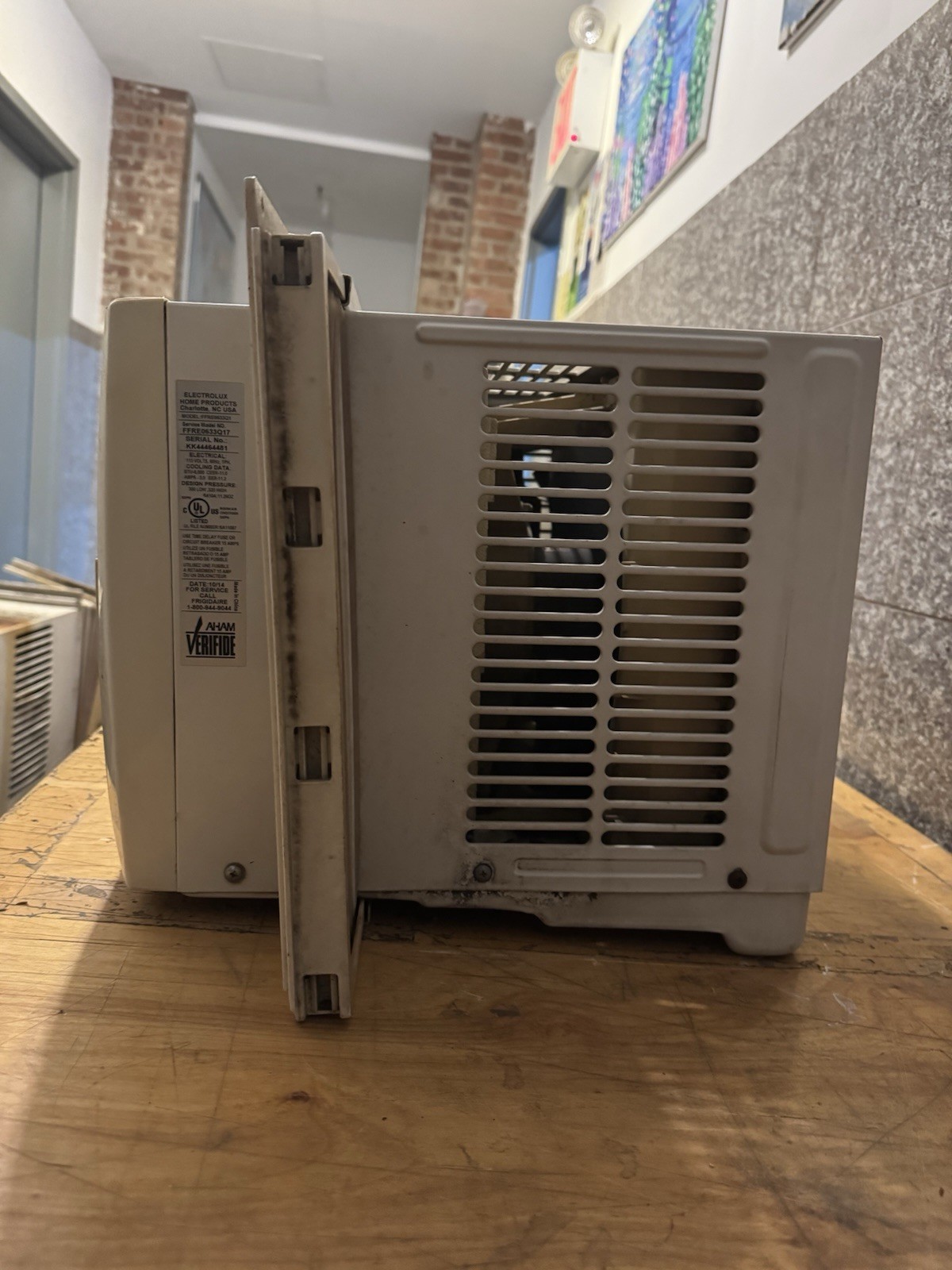 Frigidaire 6000 BTU Window Air Conditioner, 250 Sq Ft Compact Room Home AC Unit