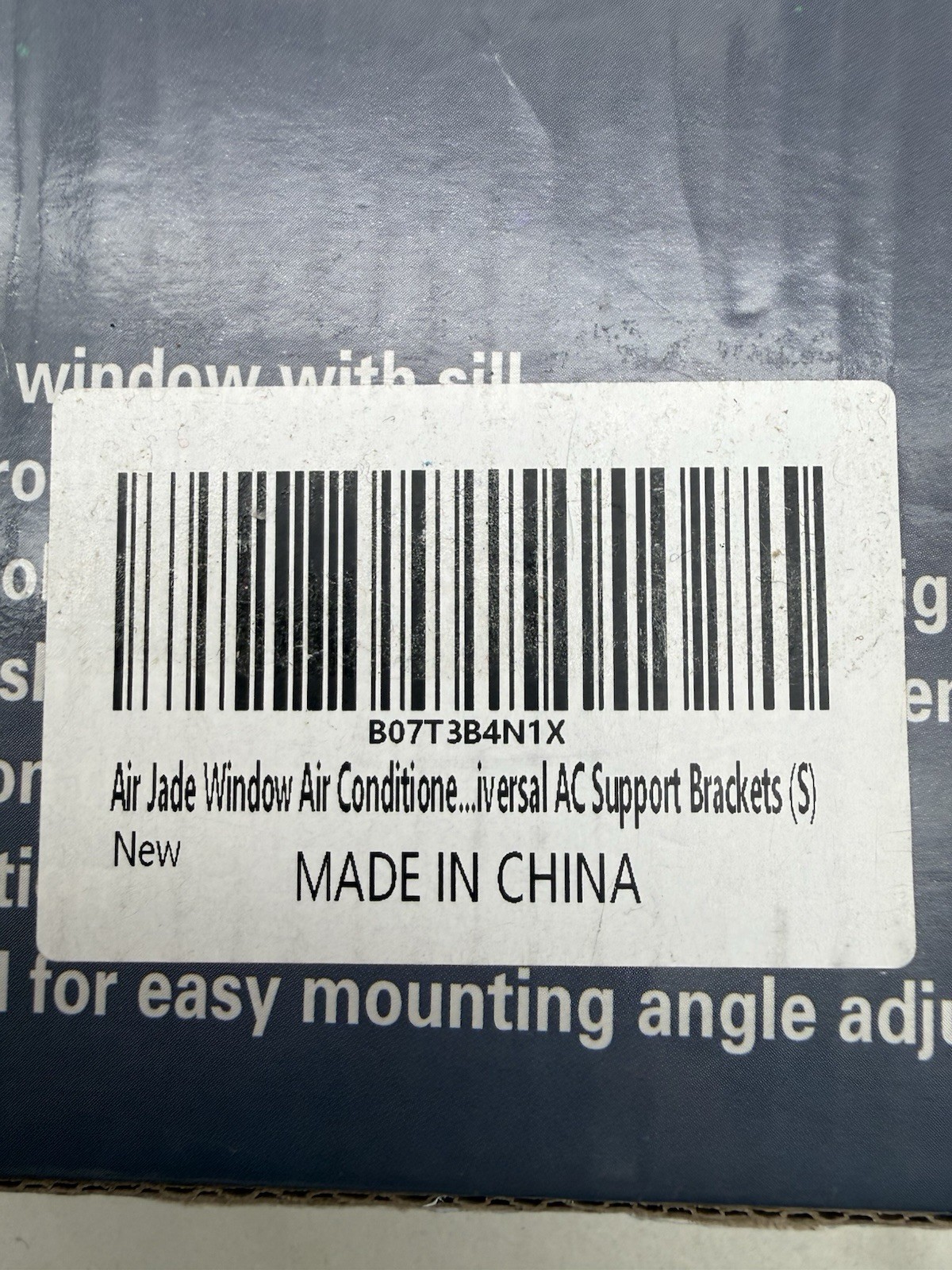 Window Air Conditioner Bracket Up to 85 lbs Designed to Fit 5,000 to 12,000 read