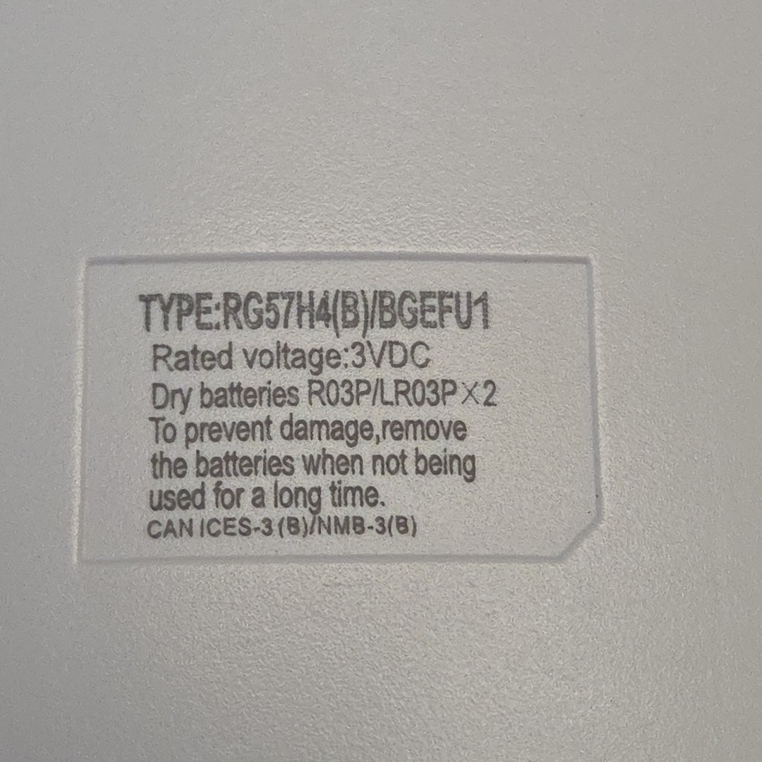 Remote Control For TOSHIBA Mini Split AC Conditioner RG57HA(B)/BGEFU1