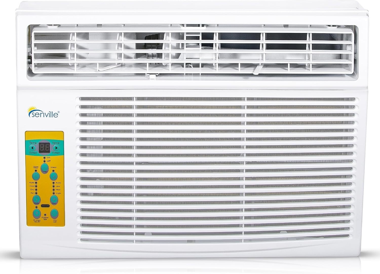Easy Install Window Air Conditioner – Washable Filter