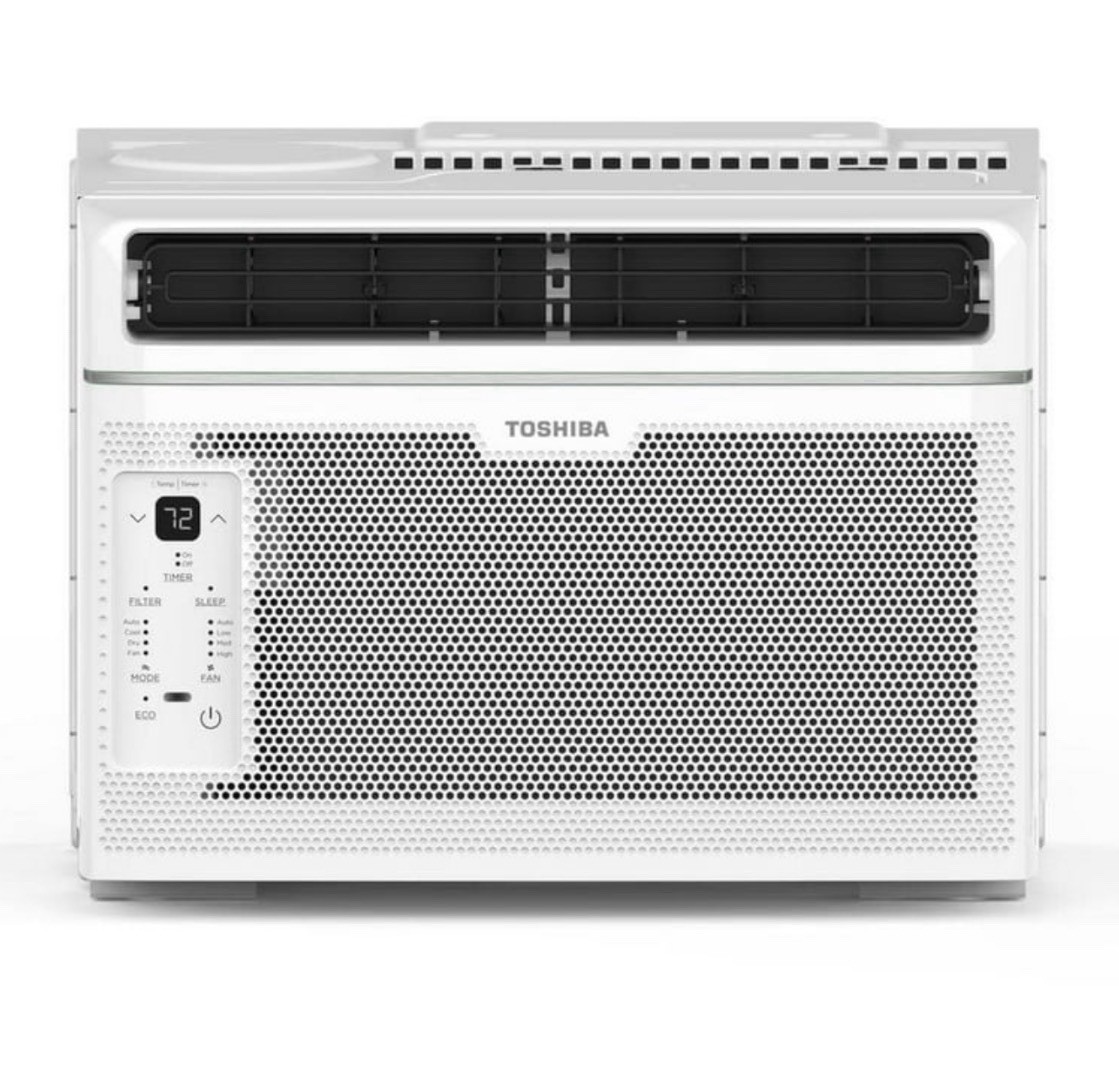 Toshiba 6000 BTU Window Air Conditioner Remote, 250 Sq Ft, RAC-WK0612CRRU