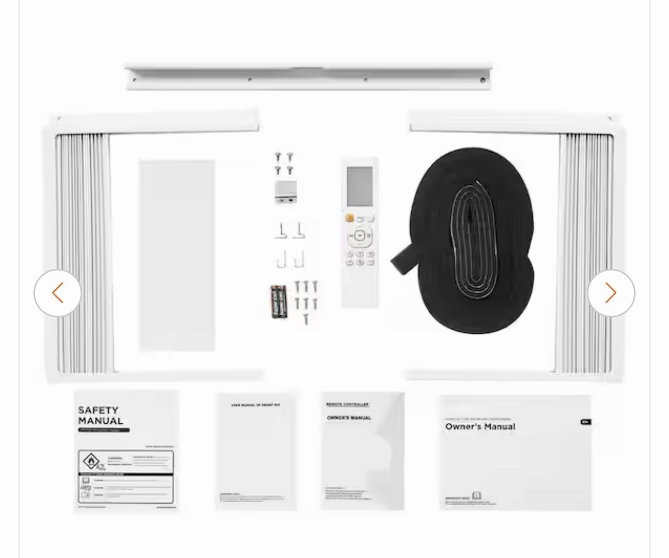 Keystone 24000 BTU Window Air Conditioner 230V White Remote, Timer, Dehumidifier