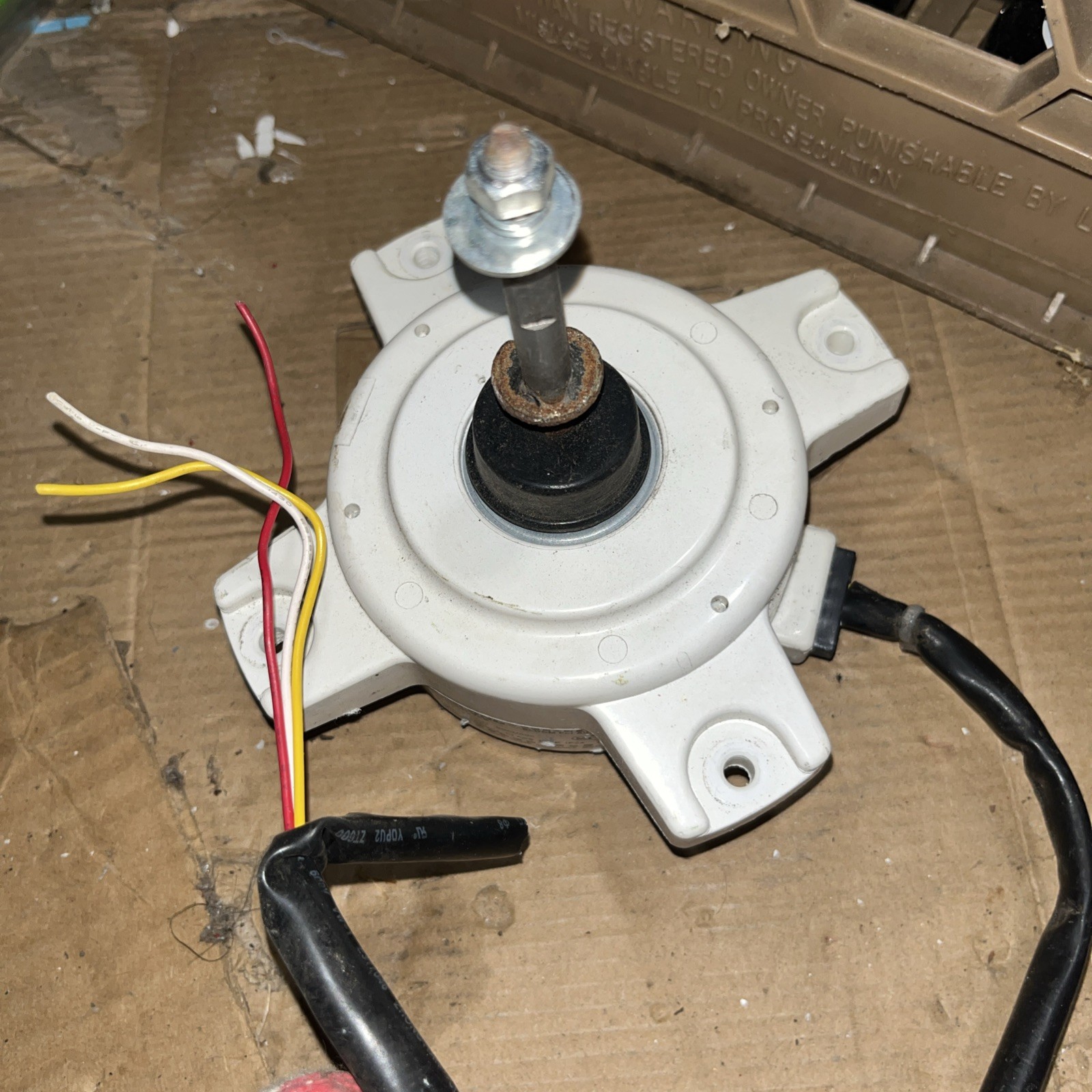 Air Conditioner Outdoor Unit Fan Motor C&H 1501308507 ZWA228L02B(FW30J-ZL) 3