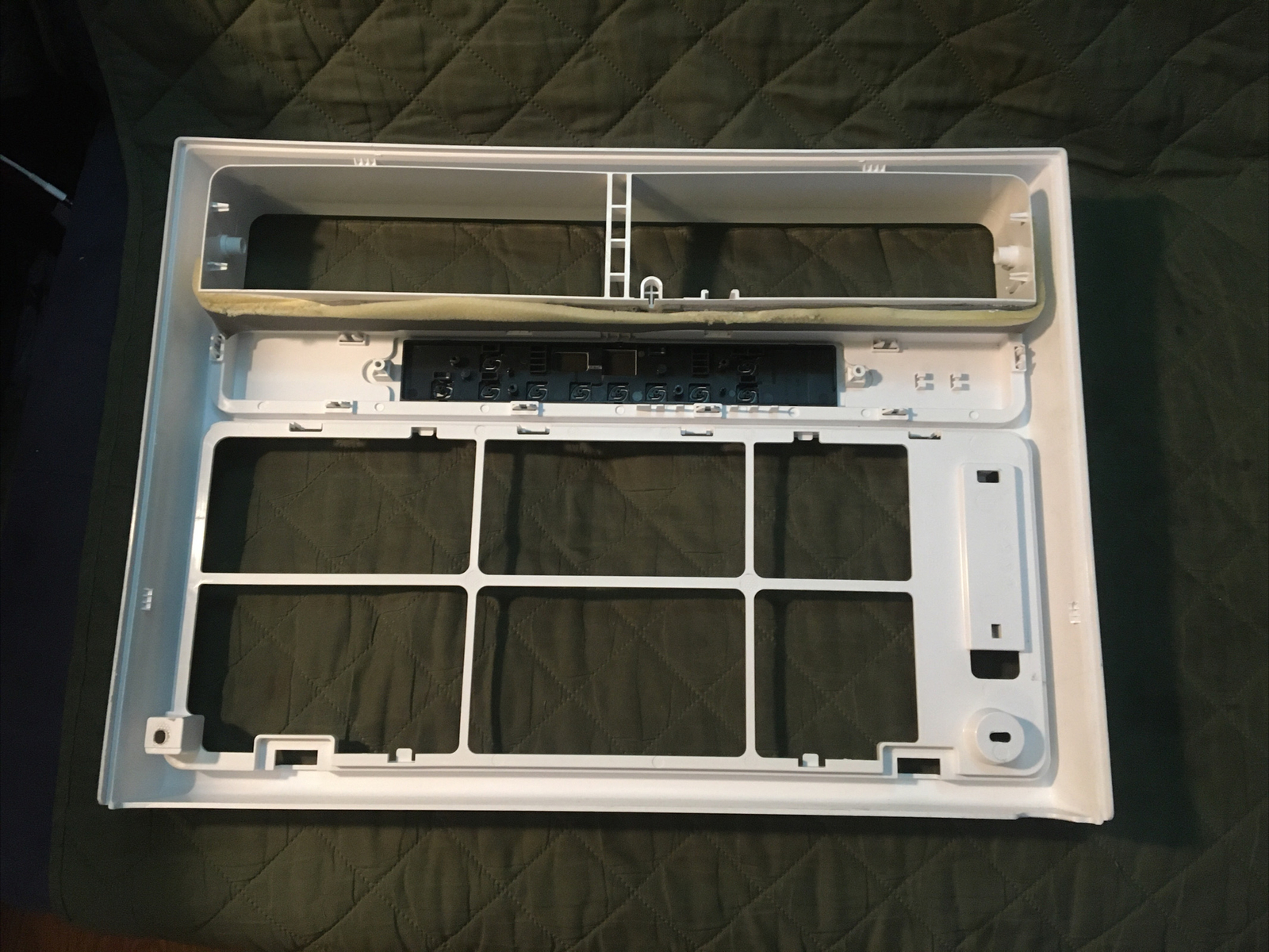 Midea ac model: MAW10R1BWT Front panel frame 486x350mm