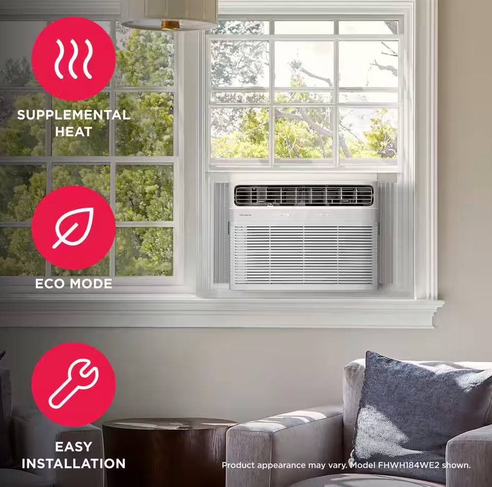 White Frigidaire Room Air Conditioner