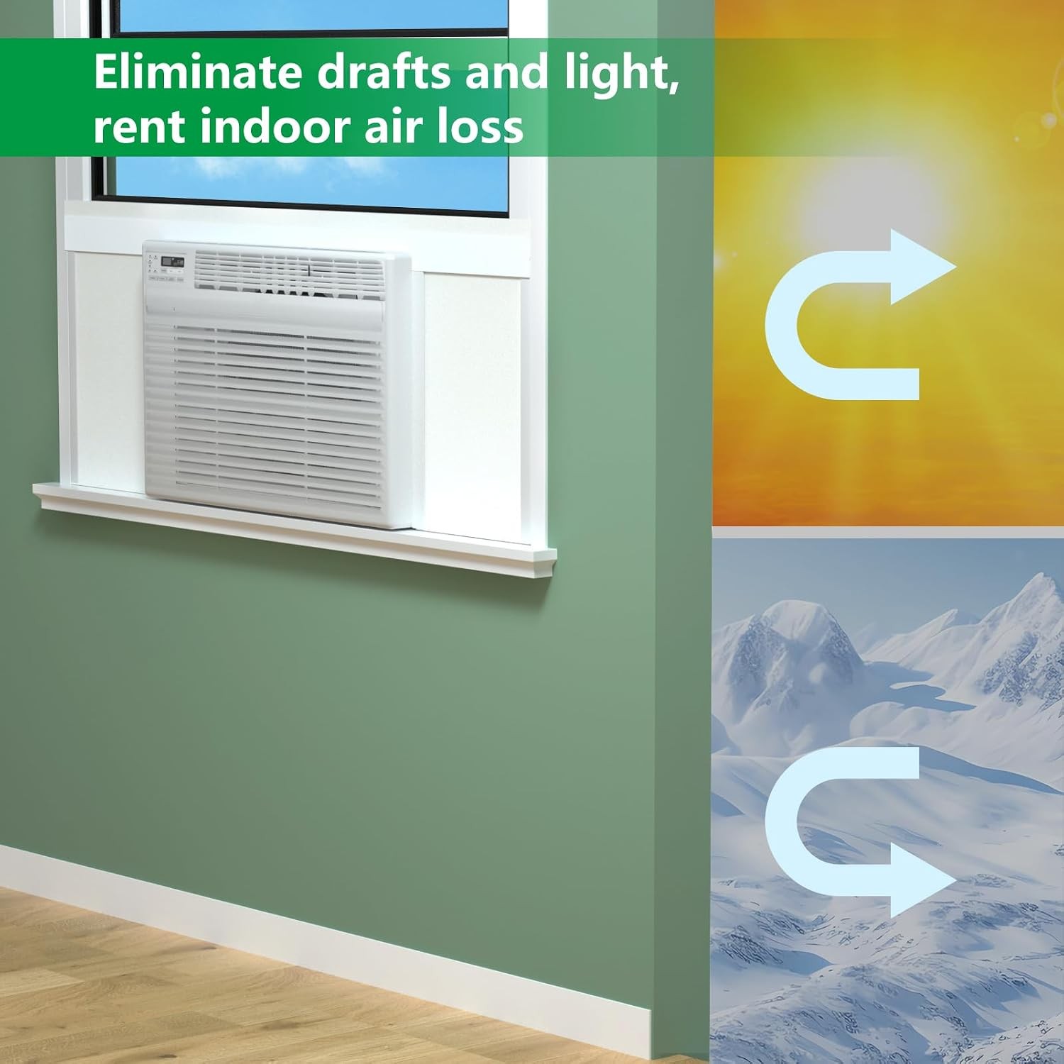 Window Air Conditioner Insulation Panel, Insulated Panel for Window AC, AC
