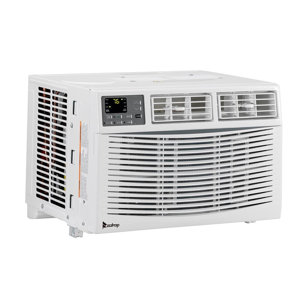 Zokop 5000- 15000 BTU Window Air Conditioner AC Knob/Remote Control Indoor Room