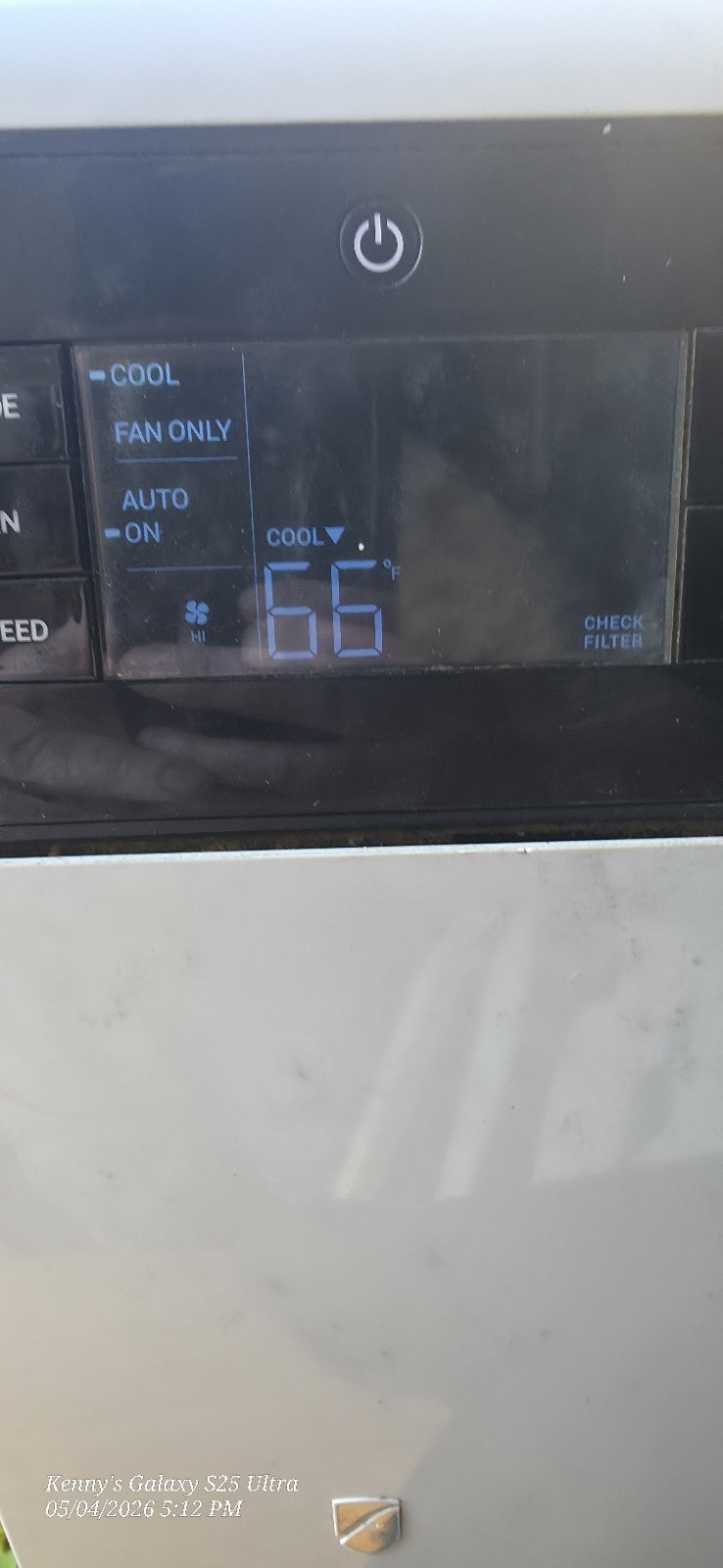 Friedrich Window/Through-the-Wall AC Gray/Black Digital Display Fan Only9,500btu