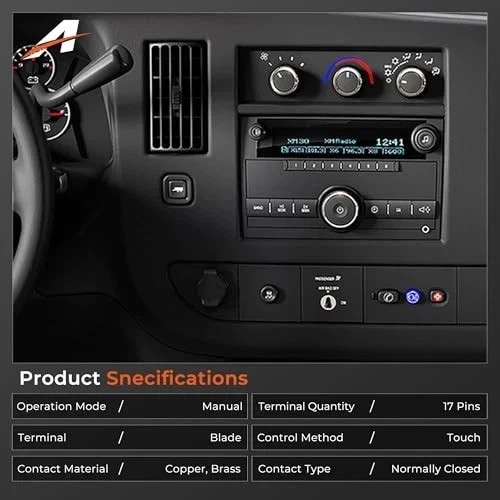 599-294 Front Climate Control Module A/C Heater Air Conditioning Panel, HVAC