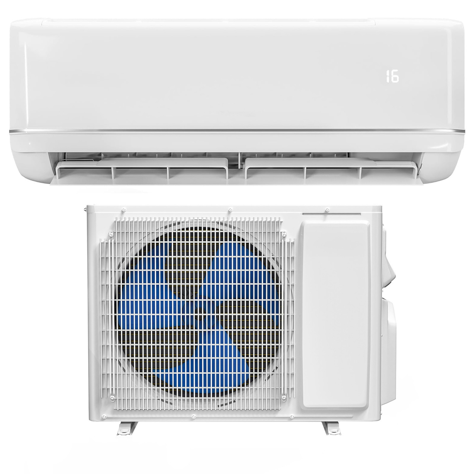 24000 BTU Mini Split Air Conditioner & Heat Pump 220V Covers 1500 Sq. Ft
