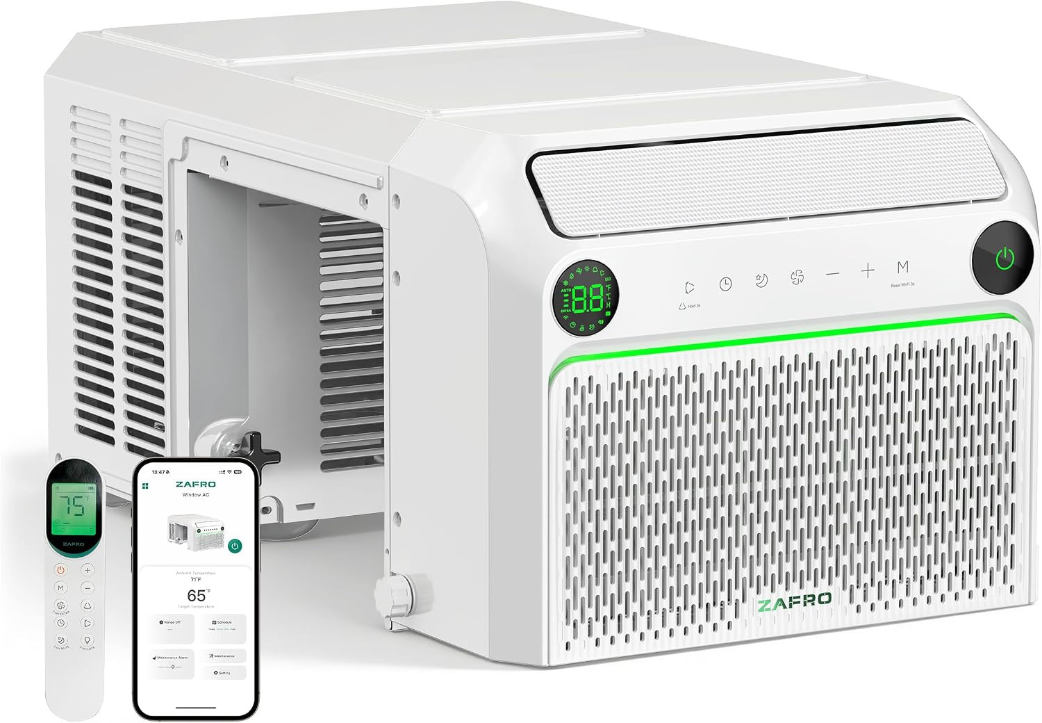 U Shaped Inverter Window Air Conditioner, Ultra Quiet (32Db), 10000BTU ASHRAE (6
