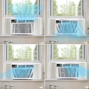 8000 BTU Window Air Conditioner WiFi AC 3 Cooling & Fan Speeds up to 350 Sq. Ft