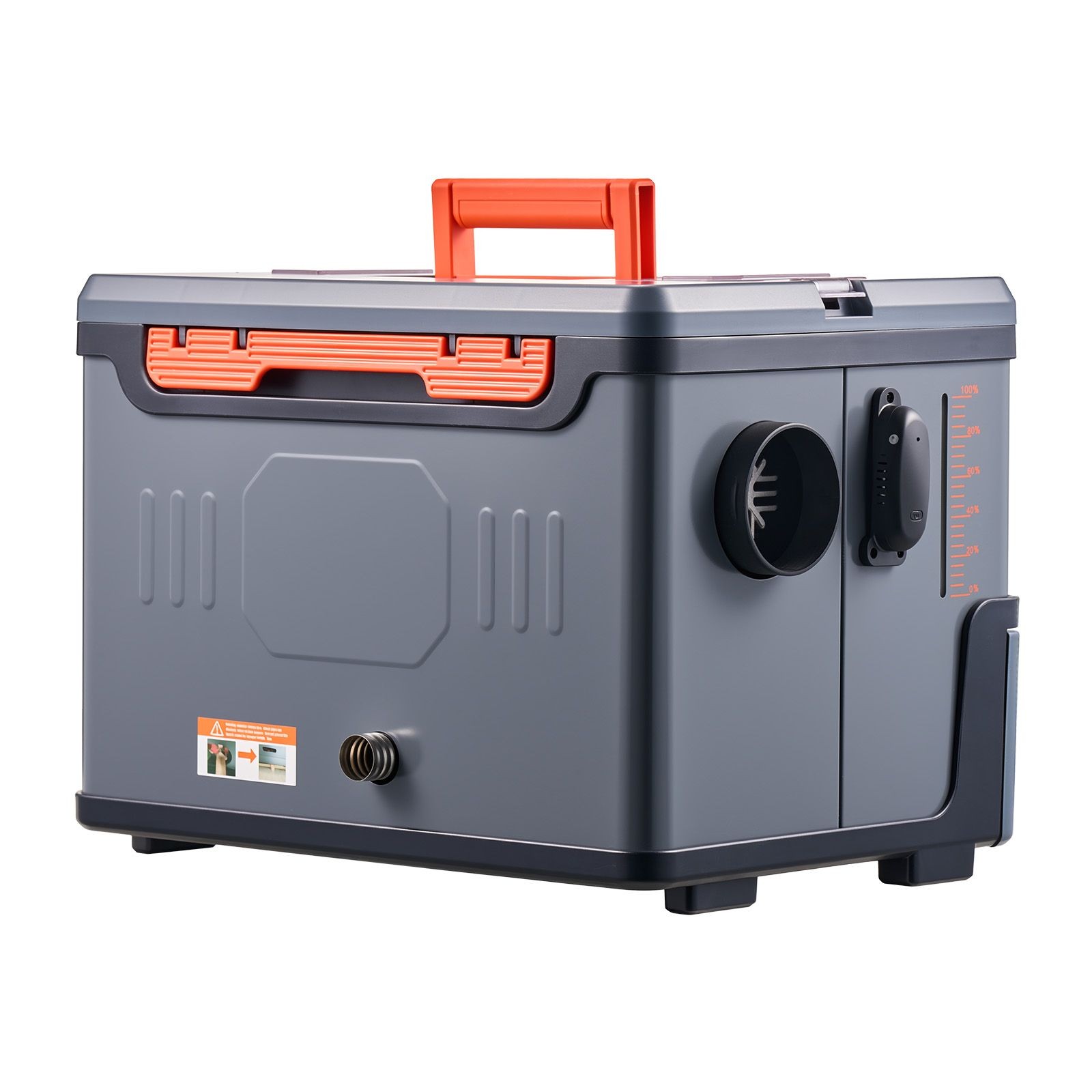 8KW 12V/ 24V Portable Diesel Heater with Bluetooth, Remote, LCD, 1.3 Gal Tank