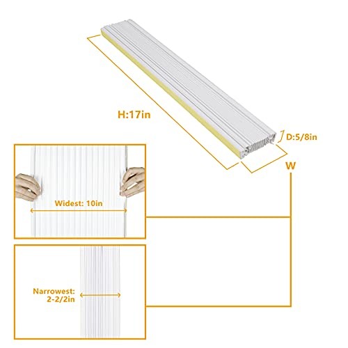 Window AC Insulating Side Panel Kit Fits for Window Air Conditioner Units