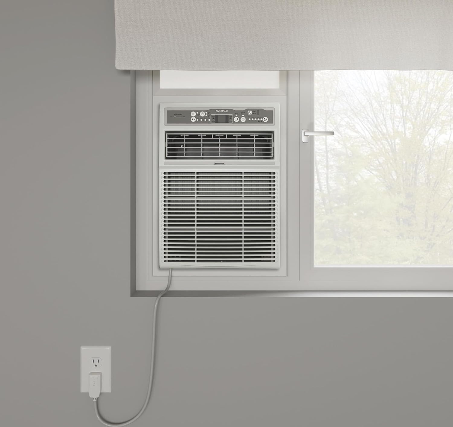Energy Efficient 10,000 BTU Casement Air Conditioner – Sleek White Design