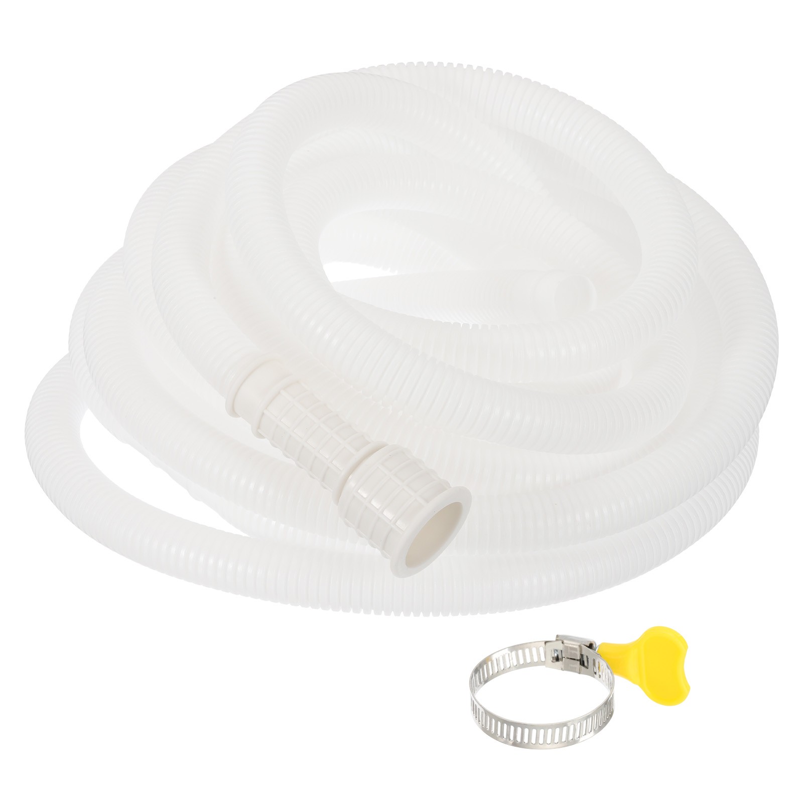 19.68ft Air Conditioner Drain Universal AC Drain Connector Hose with Clamp