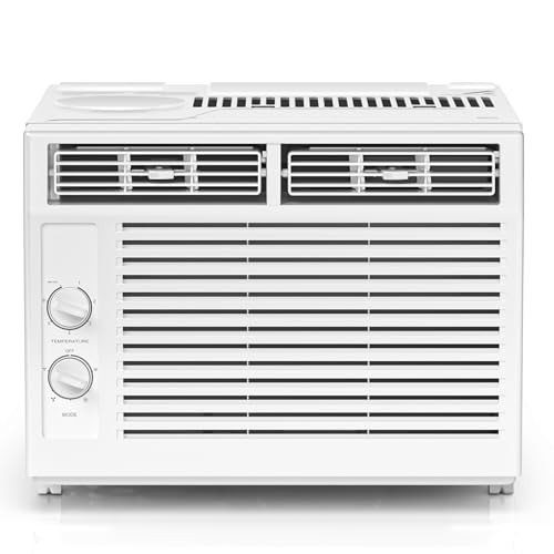 BTU Window Air Conditioner Cools Up to 150 Sq.Ft.,Window AC Units with 5,000