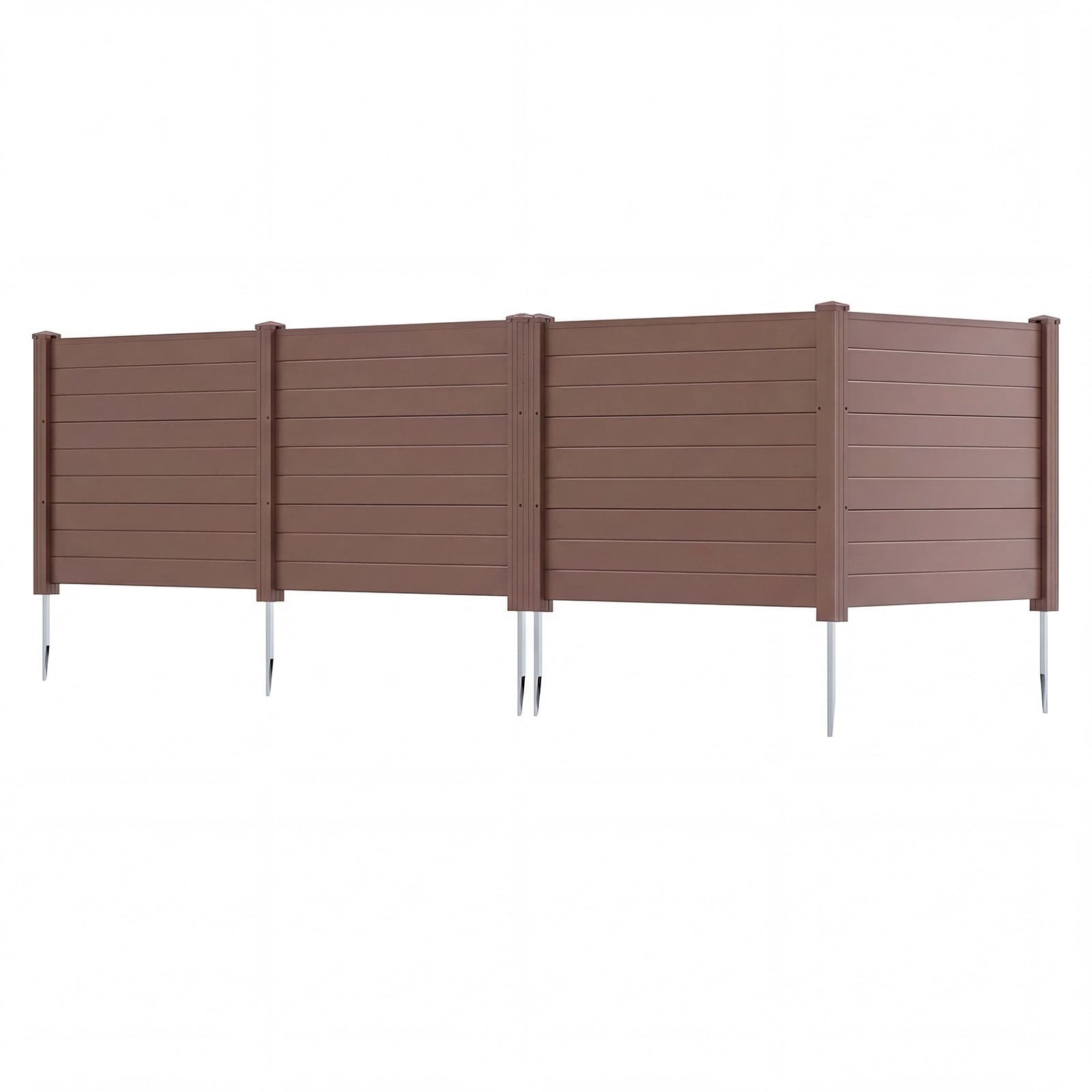 Costway 2/4 Pack 48″ x 38″ Air Conditioner Fence Screen Panel Kit with