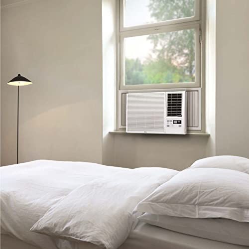 LG 23,000 BTU / 12,000 BTU WINDOW AC (COOL / HEAT), REMOTE (208V), R410A – WHITE