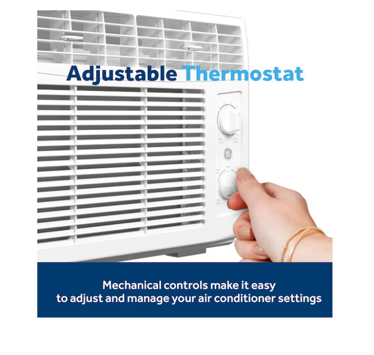 GE Small Room Window Air Conditioner , ( 115-Volt , 5000-BTU )