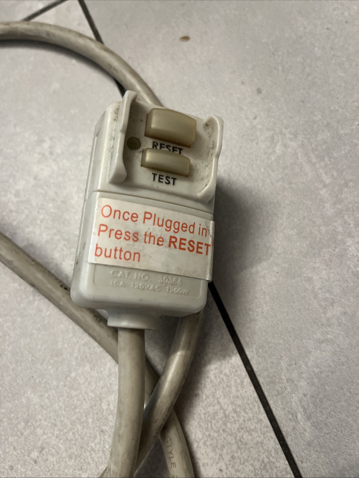 Lcdi Power Cord CAT.NO.30386