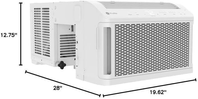 GE Profile ClearView 6,100 BTU Smart Ultra Quiet Window Air Conditioner