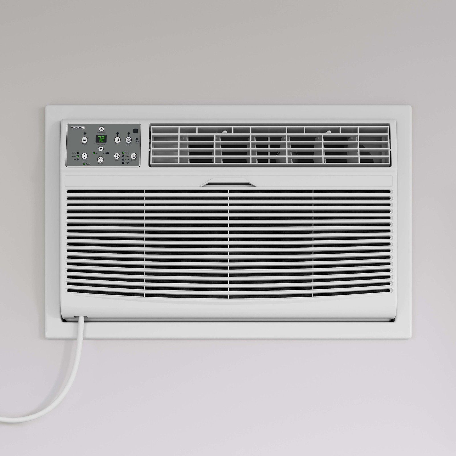 Durastar DRTHC122XNA1SLV 12,000 BTU 208 / 230V Through the Wall – White