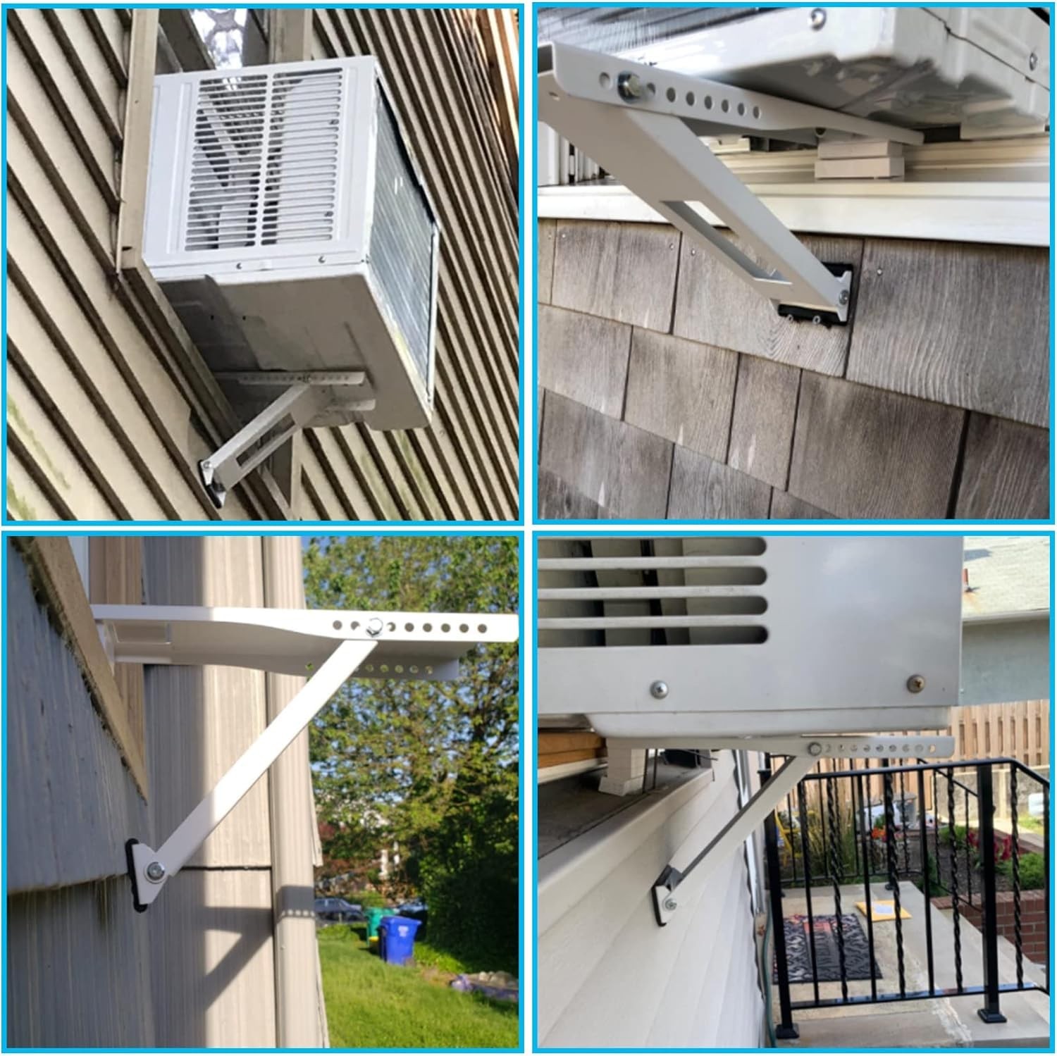 Air Conditioner Brackets for Windows, Window AC Bracket,Universal AC Support Bra