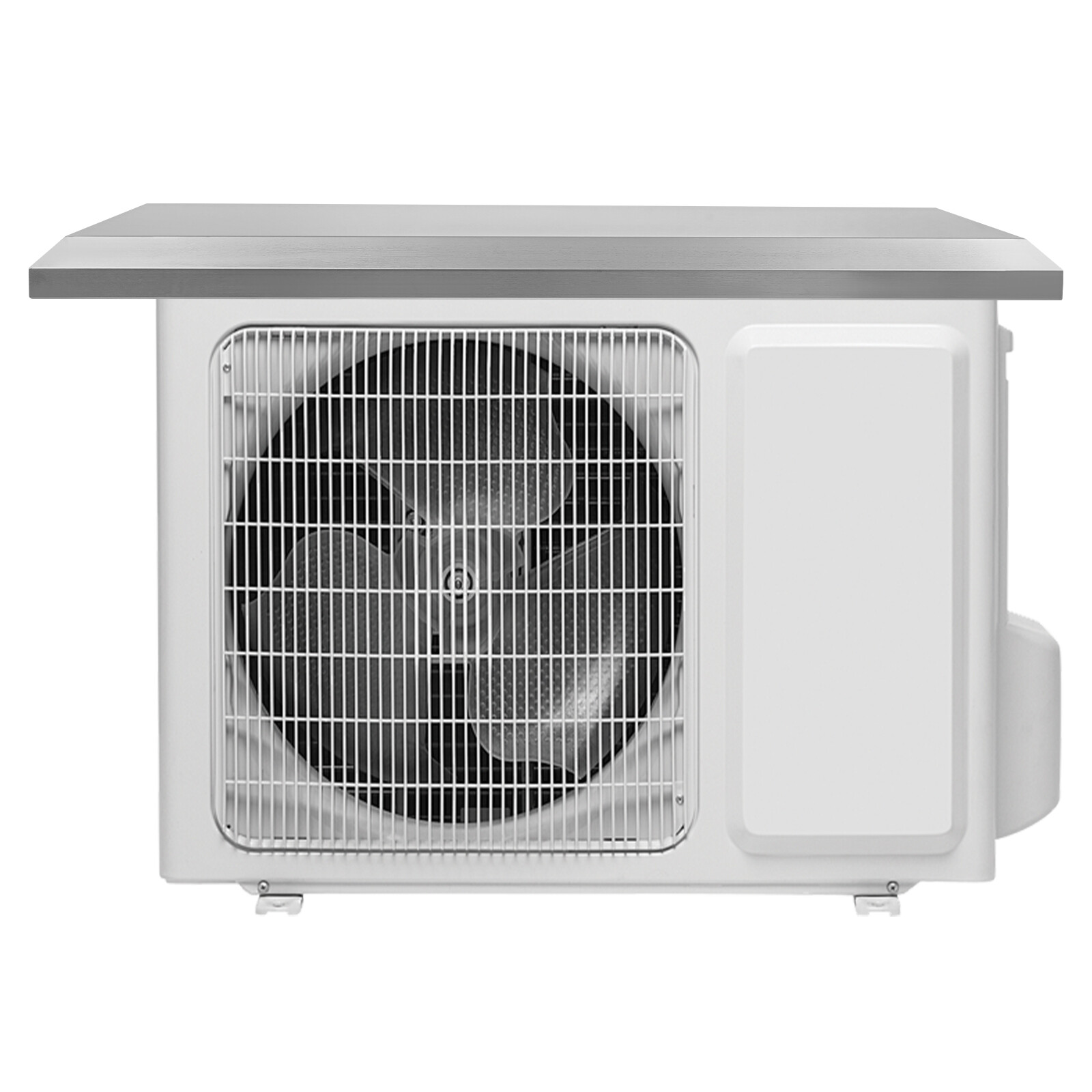 Stainless Steel Air Conditioner Cover 88*38cm Split Condenser Cover Silver New