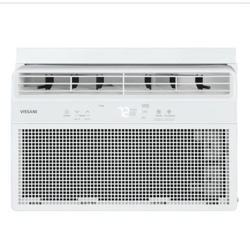 Vissani 6,000 BTU Window Air Conditioner w/ Remote for 250 sq. ft. Rooms