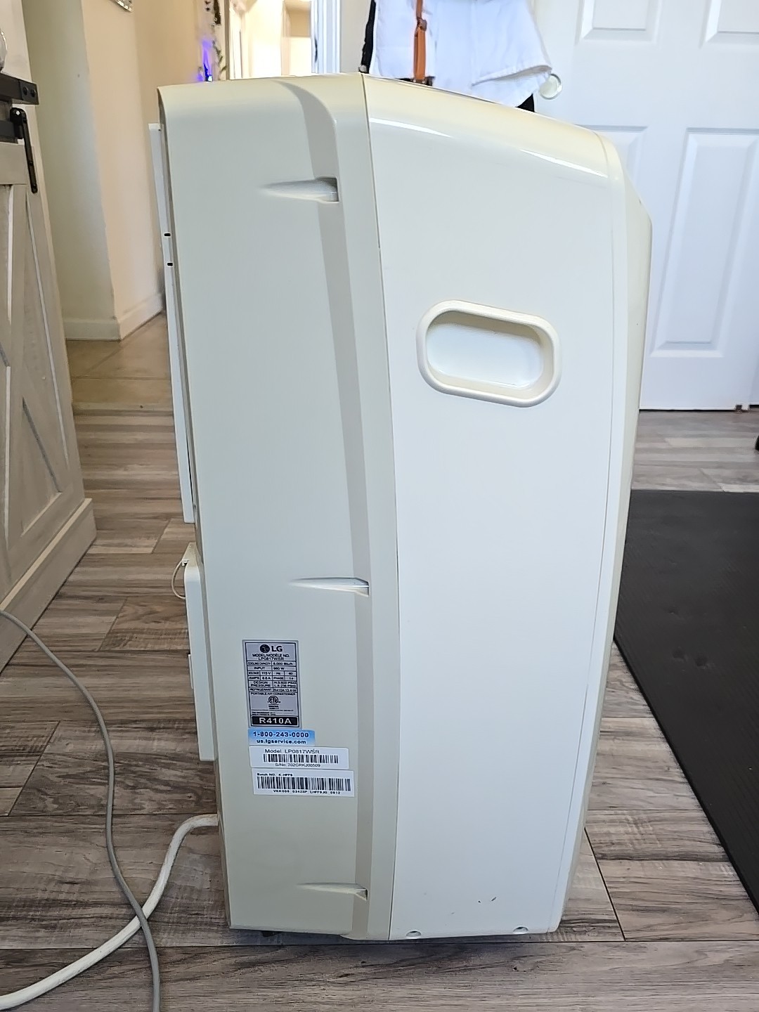 LG LP0621WSR Portable Air Conditioner (Cools 250 Sq Ft.)