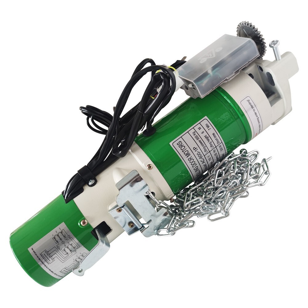300W AC Rolling Door Motor Electric Garage Door Shutter 3Control 110V 600KG