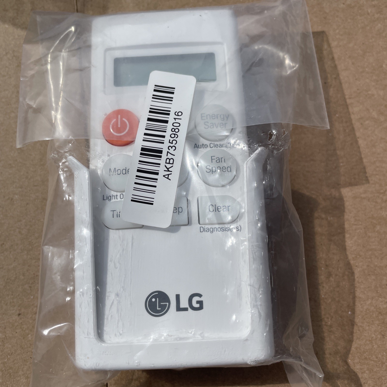OEM LG Window Air Conditioner Front Grille Panel Remote Hardware AEB75324526