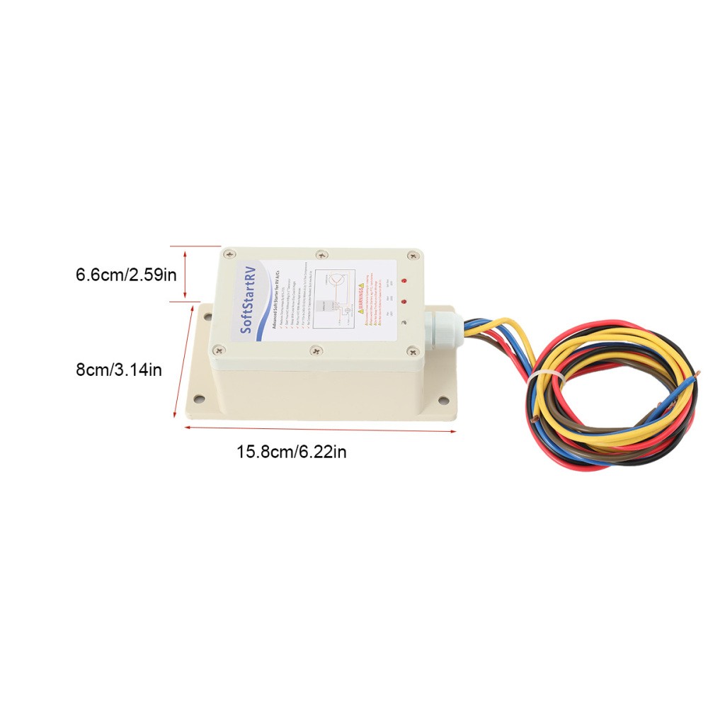 240V 08A-20A AC Soft Start Kit for Home Air Conditioner For RV SSRV3TDC